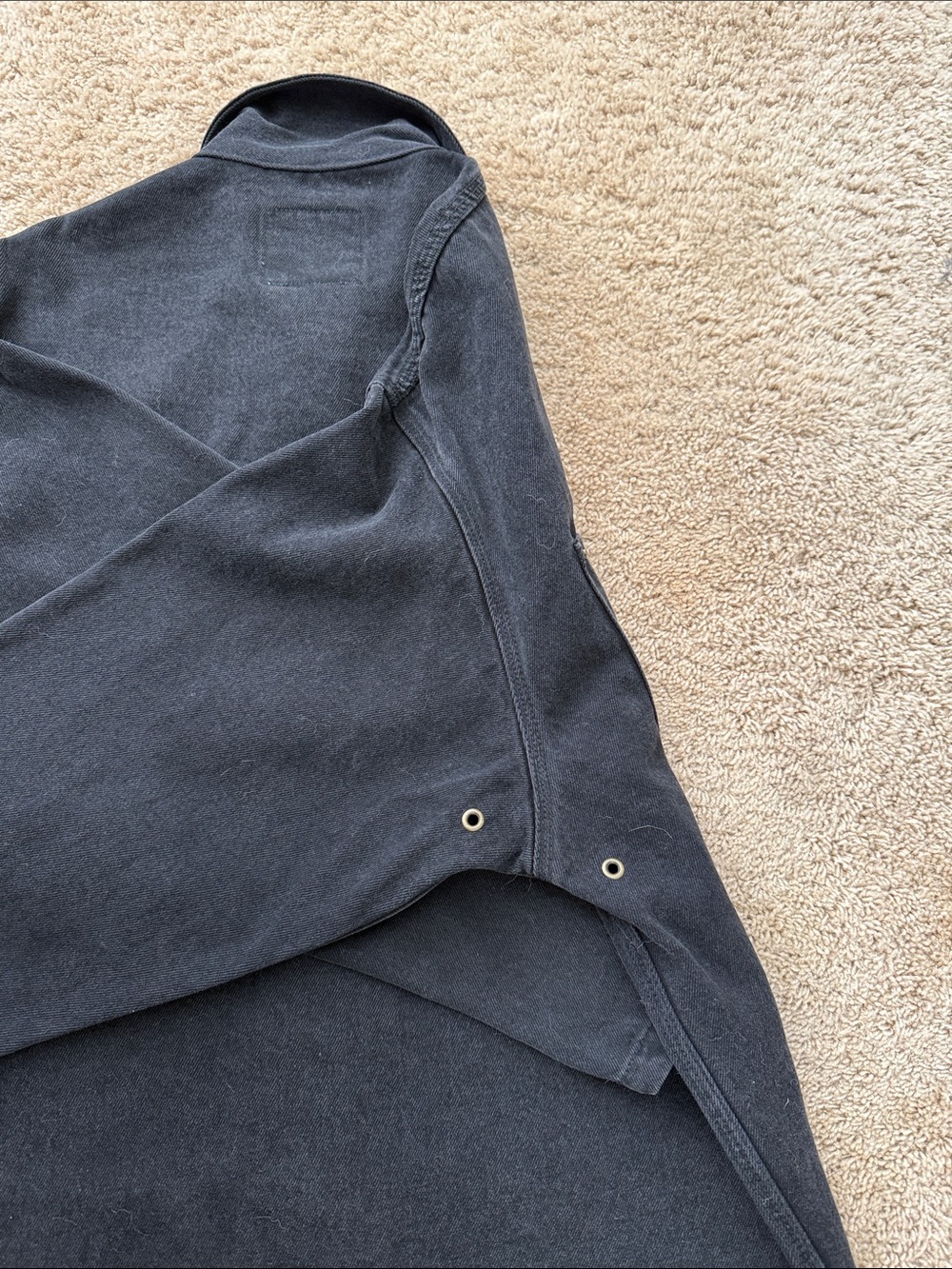 Vintage AMI Men's Black Cotton Field Jacket // M // Y2K - Picture 15 of 15